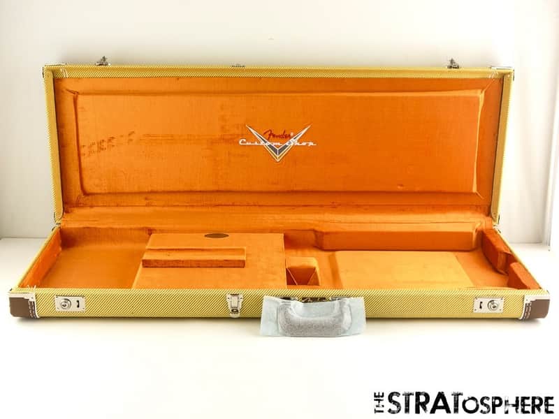 USA Fender CUSTOM SHOP Strat Tele Tweed G&G HARDSHELL CASE 58 Strat TCP image 1