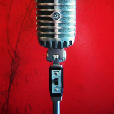 Vintage 1970's Shure 55SH dynamic cardioid Microphone Low Z w mic case 55 55S Super55 556S image 7
