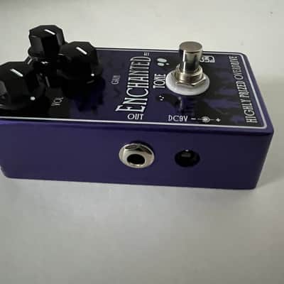 Caline CP-511 Enchanted Tone Overdrive Guitar Effect Pedal True Bypass Aluminum Alloy Casing Purple Black Overdrive Caline CP511 2024 - Purple Black image 4