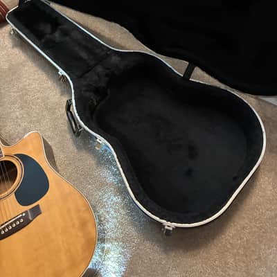 Takamine EF360SC Dreadnought with Electronics and natural finish image 1