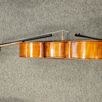 D Z Strad Cello - Model 700 - (4/4) Cello Outfit w/ Case & Bow (Pre-owned) image 7