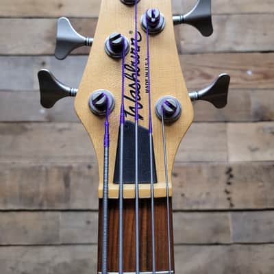 Washburn 1997 XB925 Custom Shop USA-Made 5-String Bass Guitar w/ OHSC Case image 6