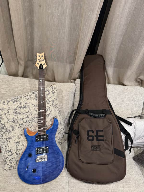 PRS SE Custom 24 Left-Handed 2023 - Faded Blue image 1