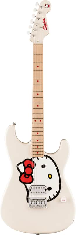 Squier ハローキティ ストラトキャスター SquierLimited Hello Kitty Pink Stratocaster w/Hello Kitty