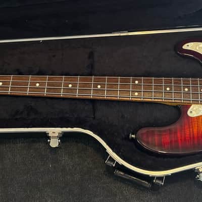 Fender Foto Flame Precision Bass MIJ 1995 - Sunburst image 17
