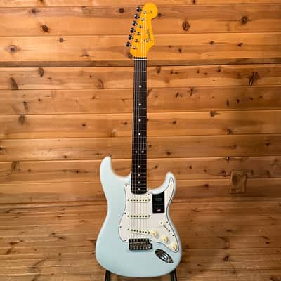 Fender American Vintage II 1965 Stratocaster Electric Guitar - Sonic Blue image 2