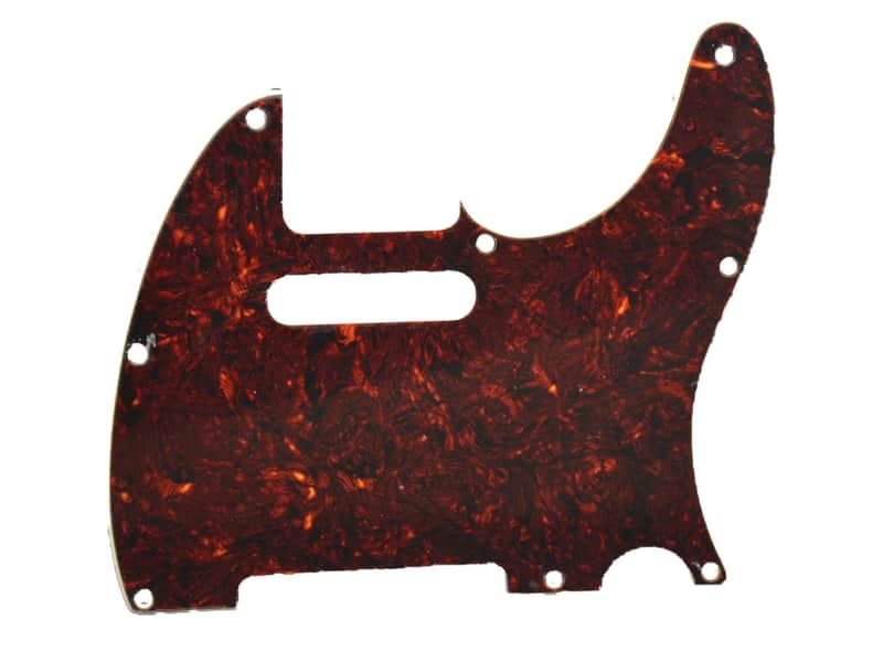 Nitrocellulose Tortoise 4-Ply Pickguard for Stratocaster 11-Hole image 1