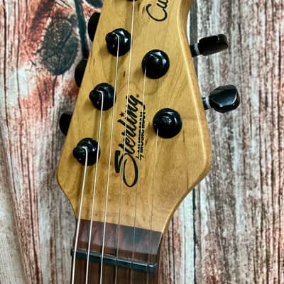 Sterling by Music Man Jason Richardson Cutlass Cosmic Purple Burst Satin w/gig bag image 4