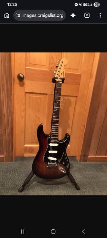 Fender Partscaster Mid 90s - Beautiful Sunburst
