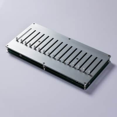 16n Faderbank hairline finished aluminium panel image 1