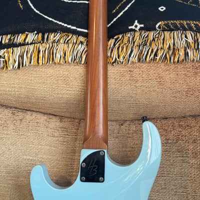 Harley Benton Dullahan-FT 24 Progressive Series 2020s - Ice Blue EMG Pickups image 8
