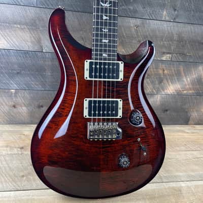 PRS Custom 24 Custom Color - Dark Amber Burst 342519 image 4