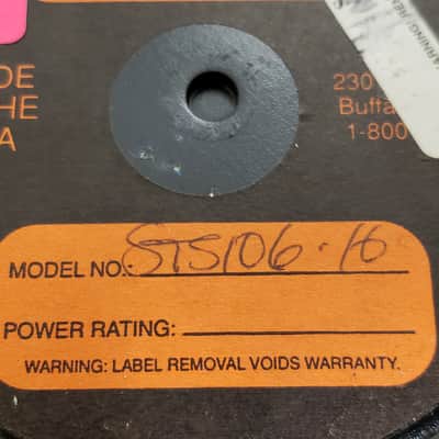 Vintage Eminence STS 106-16 Speaker (B) 1991-92 USA image 5