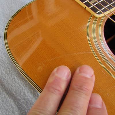 Yamaha FG-300 Orange Label Natural Finish Early 70's? Yamaha FG-300 W/Original Hardshell Case Cool! image 17
