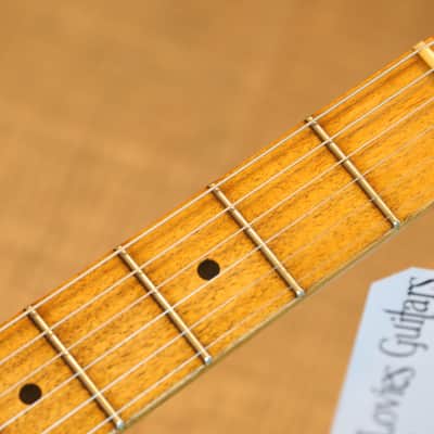 2018 K-Line Truxton '72 Ash Lollar's Electric Guitar Sunburst + COA OHSC image 10