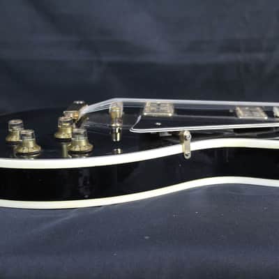 Univox Les Paul Custom 1970s Lawsuit Era Electric Guitar w/ Original Hard Case image 9