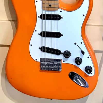Fender Stratocaster Hardtail / 1981 / Capri Orange / International color series image 1