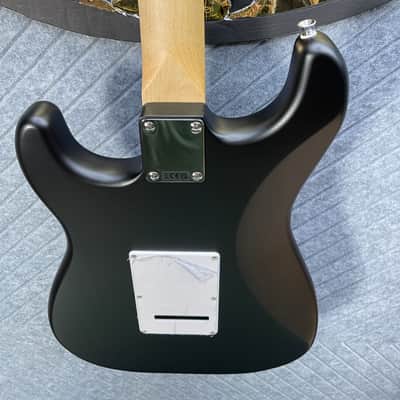 Fender Squier Debut Series "Amazon" Stratocaster Satin Black SkunkWerx In USA Fret Polish and Setup image 12