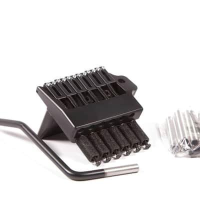 Hipshot Headless Guitar System 6 String Black Tremolo Bridge USA 4HV600B-B image 1