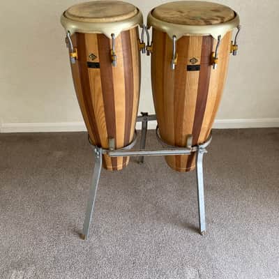 ASBA Tall bongo drums 1980’s - Wood image 11
