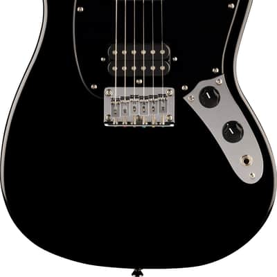 Squier Squier Sonic Mustang HH Laurel FB Black Pickguard Black image 3