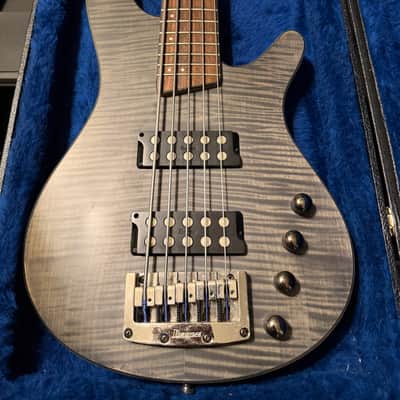 Ibanez SRX595-TGF Standard Soundgear Xtreme - Transparent Gray Flat image 1