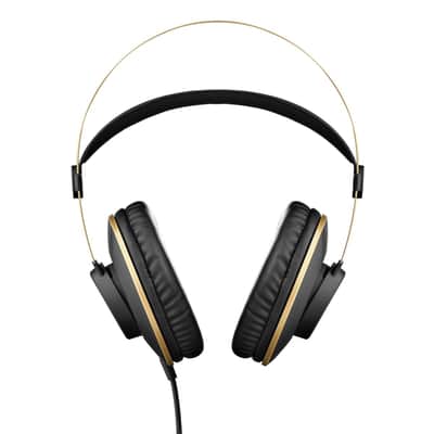 AKG K92 Closed-Back Over-Ear Studio Headphones Black/Gold image 2