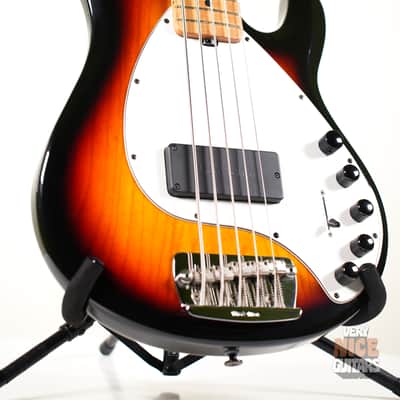 Ernie Ball Music Man Stingray 5 H Piezo 2000 - Vintage Sunburst image 6