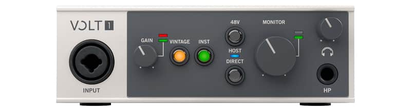Universal Audio UA-VOLT-1-U - Volt 1  1-in/2-out USB 2.0 Audio Interface image 1