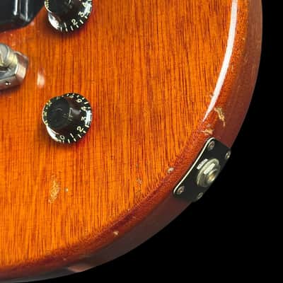Vintage 1960 Gibson Les Paul Junior 3/4 Double Cut Cherry w/Case and w/OHSC TSU24589 image 8