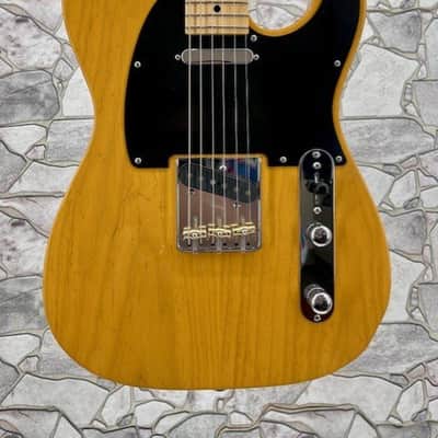 Suhr Classic T in Transparent Butterscotch with a Swamp Ash Body a Maple Neck and SS &SSCI Pickups Including a Hardshell Case image 1