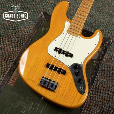 1990 Fender '75 reissue Jazz Bass JB75-750 Made in Japan image 7
