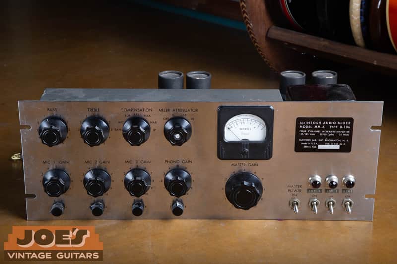 McIntosh MM-4 Microphone Mixer 1950s - Silver image 1