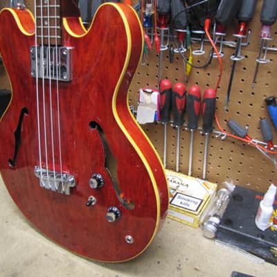 Epiphone Rivoli 1967 - Cherry image 4