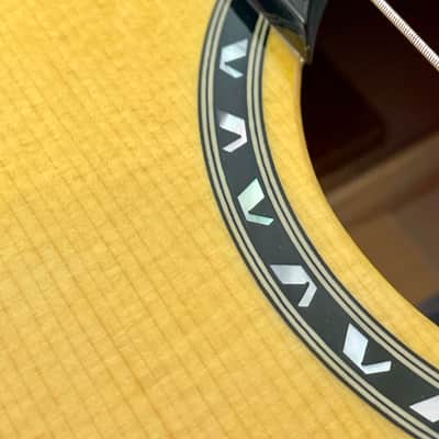 K Yairi KY CYTM (2024) 6156. Masterworks. Classical Parlour, Flamed Maple, Handmade in Japan.Dominic Miller's favourite guitar. image 10