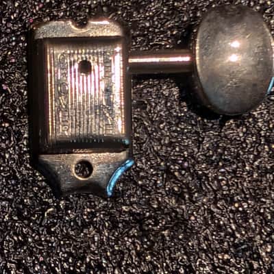 (#T460) Grover Deluxe, Kluson Style Tuner, Low E, Fender Style Six in Line, Nickel. image 1