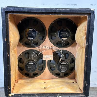 Vintage YAMAHA J-140S (412S) 240W 8 Ohm 4x12 Straight Guitar Speaker Cabinet image 11