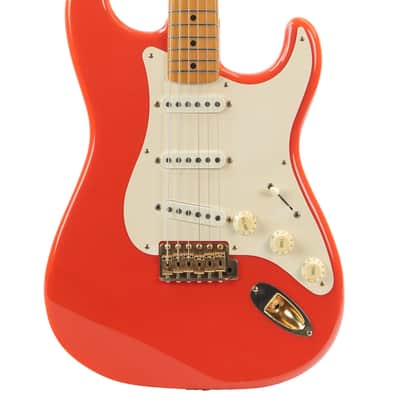 Fender MIJ ST-57 Vintage Reissue Stratocaster Fiesta Red 1992 image 1