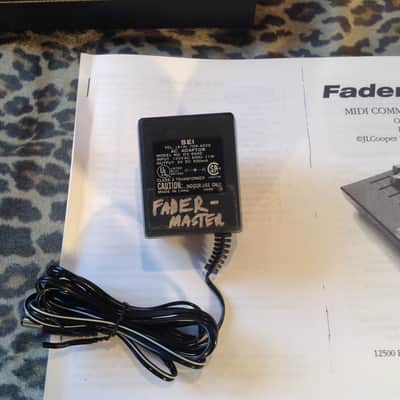 JL Cooper Fadermaster MIDI Controller with manual & power supply image 5
