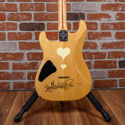 Fender Custom Shop The Disaffected Stratocaster #8 of 8 Natural with Custom Artwork by Ryan McGinness 2003 w/OHSC image 7