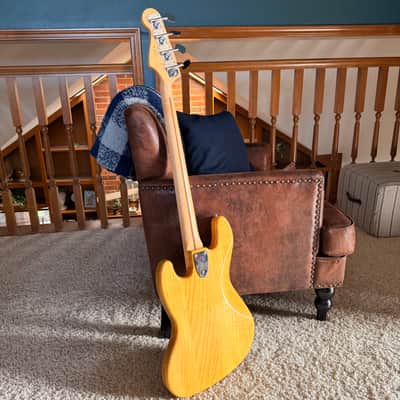 Fedner Made in Japan FSR Traditional 70s Jazz Bass - Vintage Natural - 2025 image 6