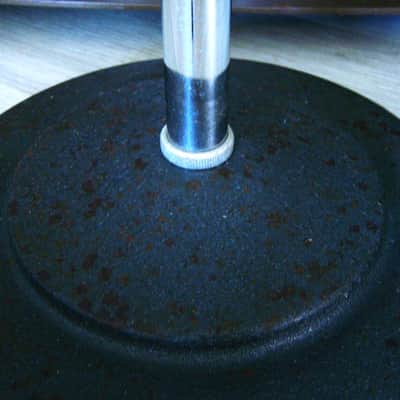 Vintage 1950's Atlas Sound MS12C microphone floor stand MS10C Shure # 1 image 7
