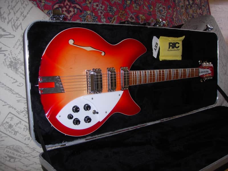 Rickenbacker 1993 Plus 2016 Fireglo image 1
