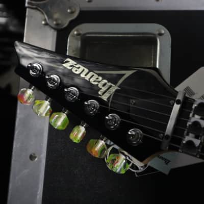 Ibanez JEM20th Steve Vai Signature 20th Anniversary 2007 - Clear Splatter image 20