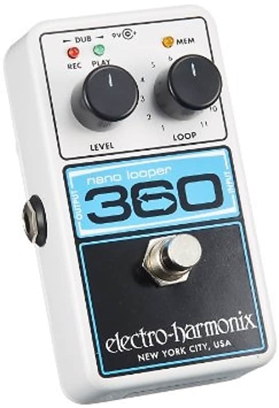 NEW! Electro-Harmonix Nano Looper 360 White image 1