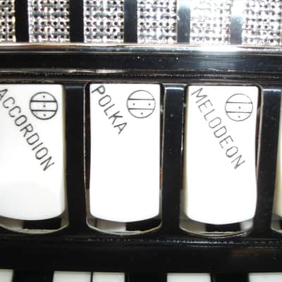 Philharmonic Piano Accordion, Black w/ Case & Straps image 9