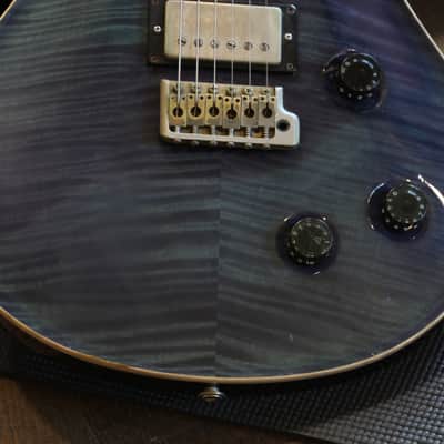 2003 PRS Custom 22 Tremolo Electric Guitar Whale Blue + HSC image 5