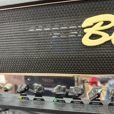 Bogner Ecstasy Classic 101B EL34 3-Channel 120-Watt Guitar Amp Head with Class A/AB Switch 2010s - Black image 4
