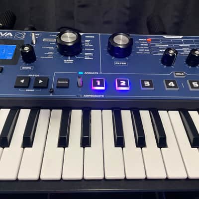Novation MiniNova 37-Key 18-Voice Synthesizer 2012 - Present - Blue image 2