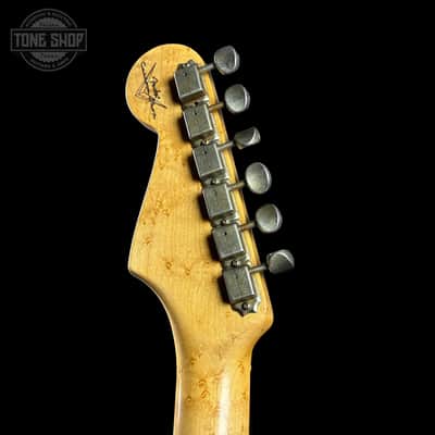 Fender Custom Shop 70th Anniversary 1954 Stratocaster Journeyman Relic Seafoam Green w/case image 11